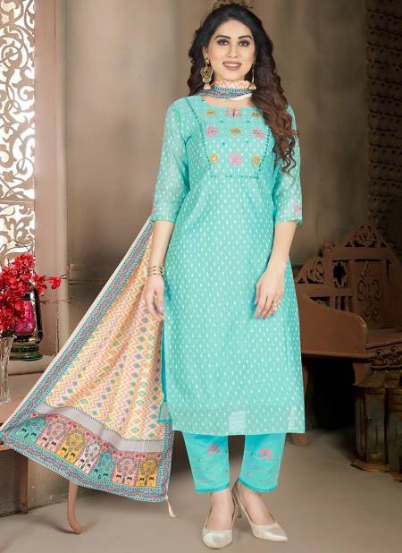 Rama N F CHURIDAR 027 Heavy Festive Wear Designer Salwar Suit Collection N F C 637 RAMA